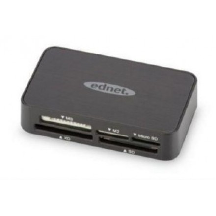Картридер EDNET USB 2.0 6 слотов для карт (85055)
